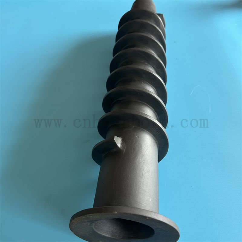 Odporność na korozję ceramiczna rurka Rbsic Rurka Sisic Silikon Krzemowa rura