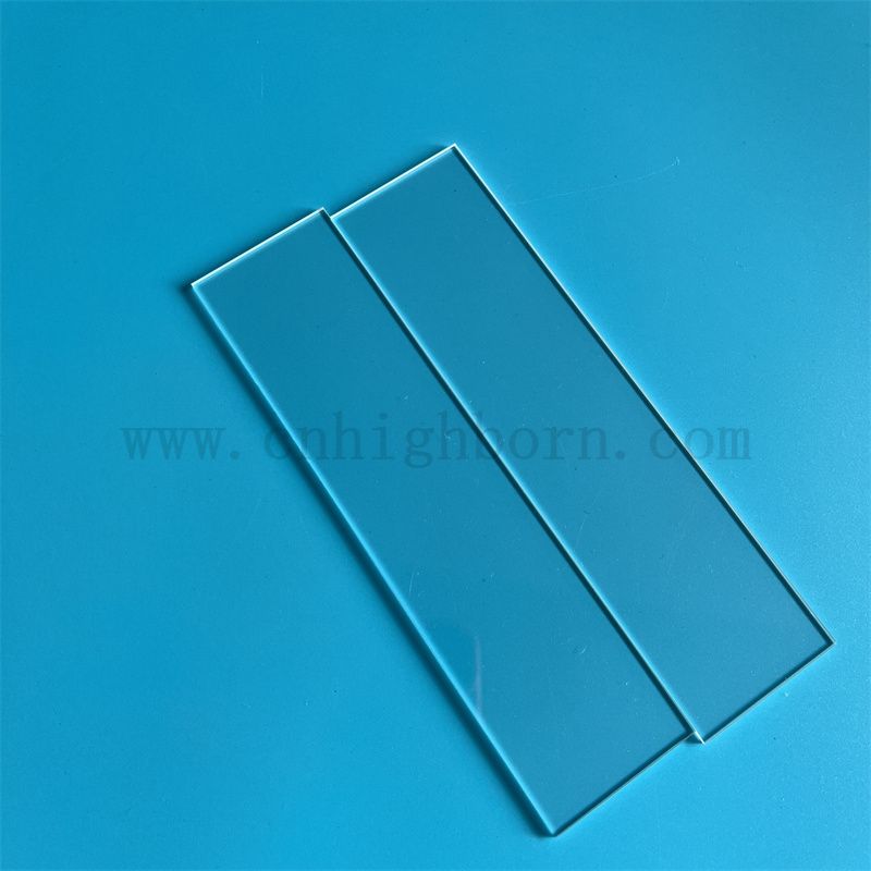 Prostokąt o wysokiej czystości, polerowane połączone szklane szklane krzemionki do UV