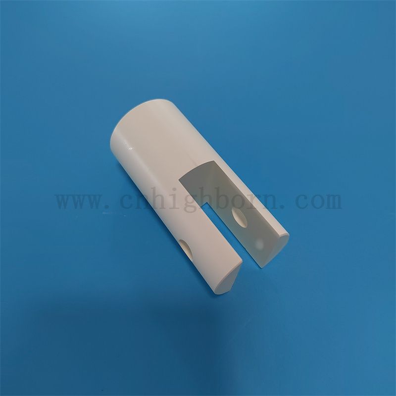 Azotek boru nieregularny część biały grafit Wysoka przewodność cieplna Bn Ceramiczna