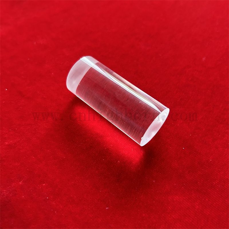 Odporność na ciepło przezroczysty okrągły kwarcowy pręt z krzemionką
