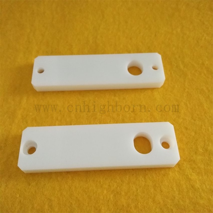 CNC odporne na wypolerowane zużycie zużycia cyrkonowego pasek ceramiczny ZRO2 część