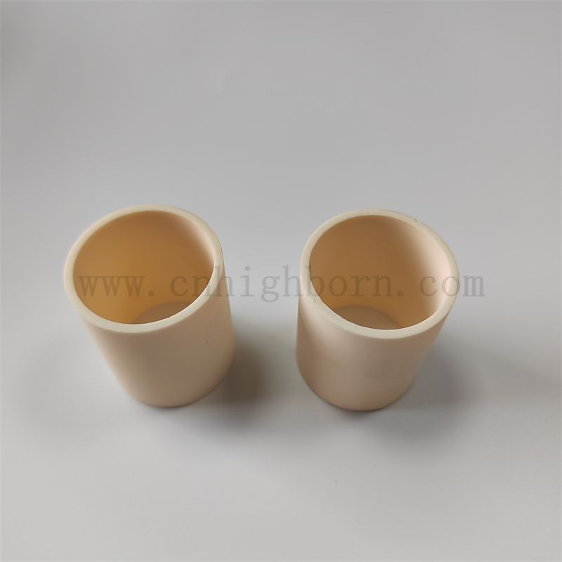 Niestandardowy 99% AL2O3 High Temperime Ceramic Tube Rurka tlenku glinu rękaw pompy