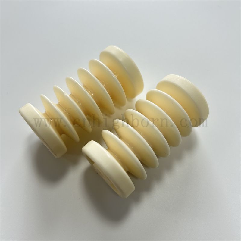 Dostosowany Tekstyle Ceramic Yarn Guide Alumina Gwint Roller do wirowania