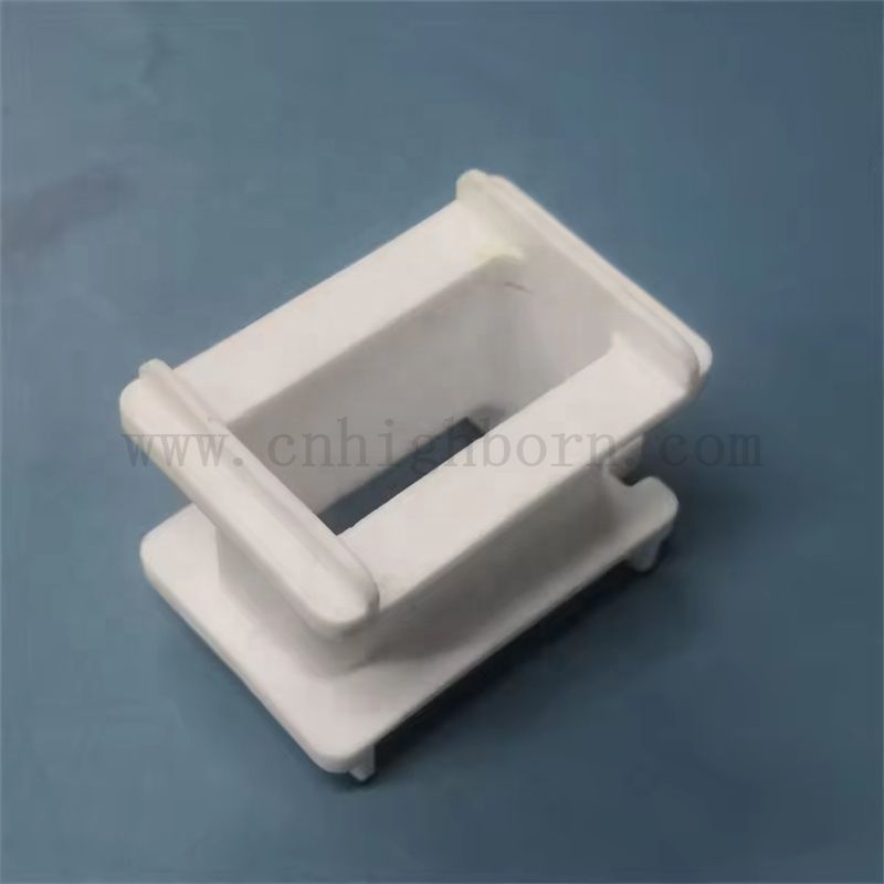 Dostosowany powierzchnia szkliste steatytowe ceramiczne izolator porcelanowy nieregularny blok