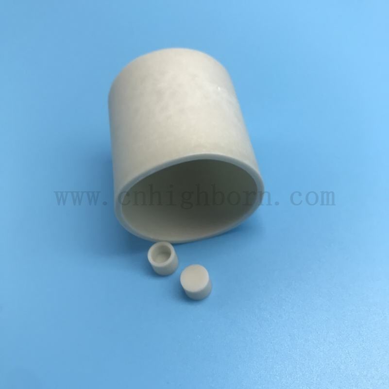 Tygiel ceramiczny z azotku glinu o wysokiej przewodności cieplnej Tygiel ceramiczny AlN