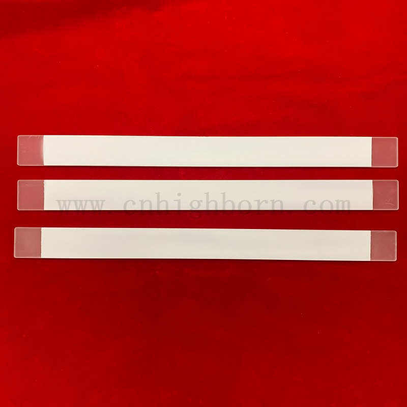 Powlekany folia ceramiczna przezroczona kwarcowa kwarcowa płyta kwarcowa