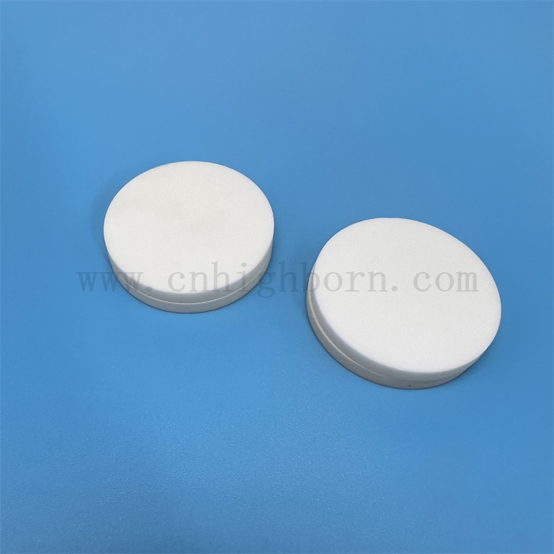 Dysponowany dysk glinu 99% AL2O3 Ceramiczny płynny wafel powierzchniowy