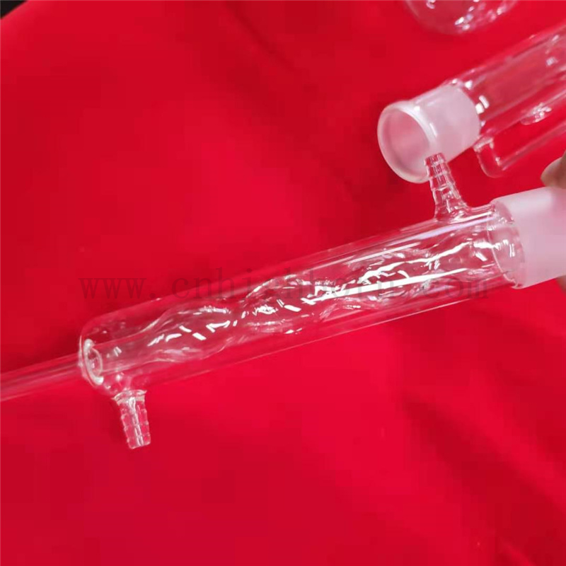 Przezroczyste wysokie szklane szkło 3.3 Użycie laboratorium ekstraktora Soxhleta