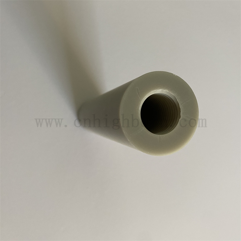 Obrabiane wewnętrzne śruba aluminiowa azotek ALN Ceramiczny Tuleja gwintowana