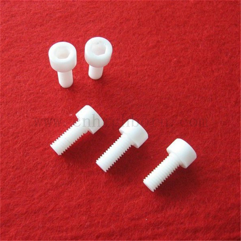 Śruba ceramiczna z cyrkonią dostosowana do śruby i nakrętki Zro2 o wysokiej wytrzymałości