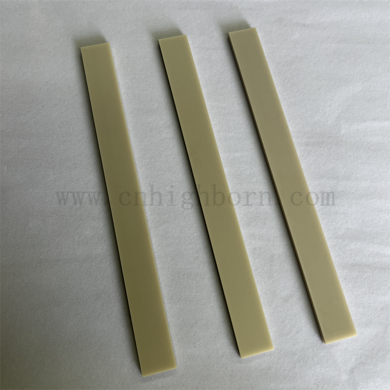 Ceramiczny azotek o wysokiej czystości ALN Aluminiowy arkusz izolacyjny