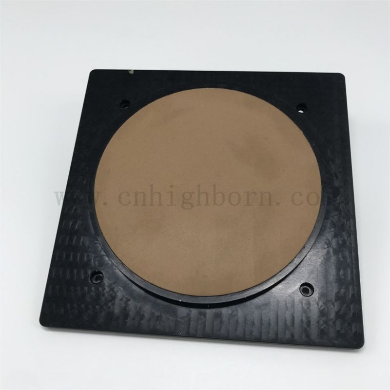 Konfigurowalny ceramiczny dysk równomiernie rozłożony apertura okrągła porowata próżniowa AL2O3 Chuck / komponenty 