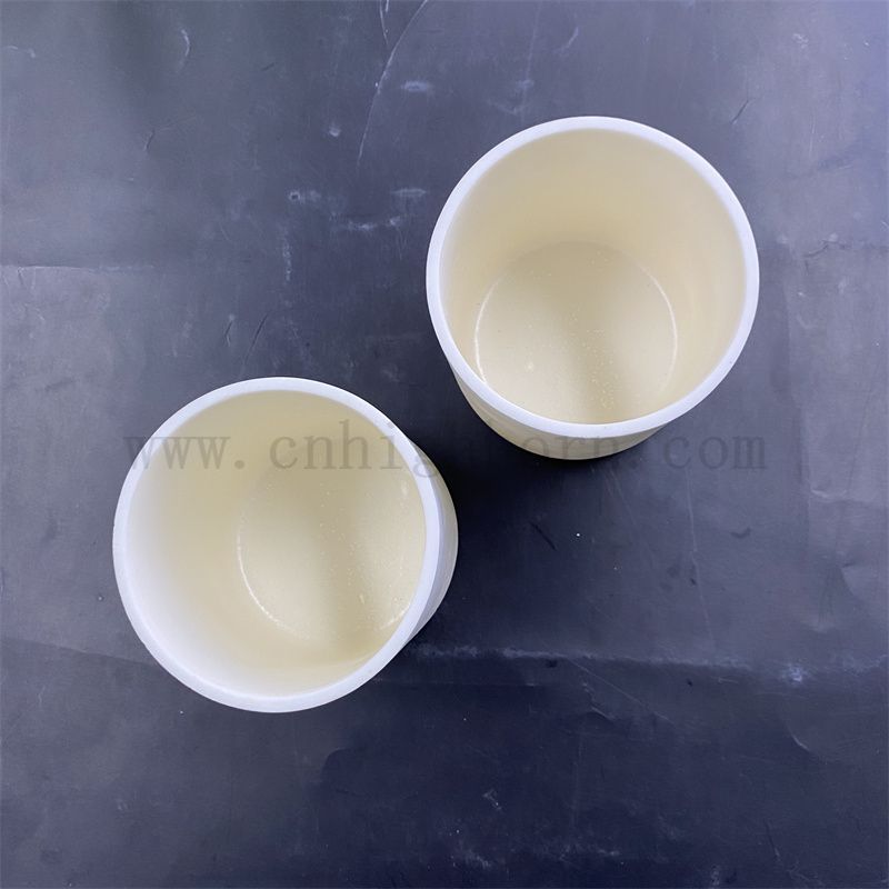 99 Alumina Cylindryczny tygla coundum tygla do laboratorium