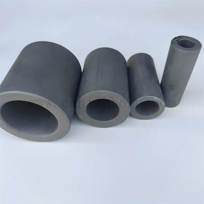 Dostosowane rurki ceramiczne z węglikiem silikonowym w wysokiej temperaturze rurki ceramiczne 