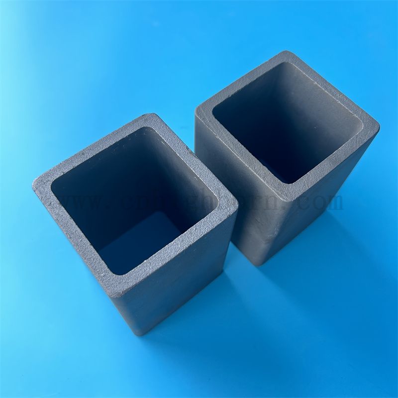 Izolator krzemowa rura kwadratowa o wysokiej twardości reakcja spiekania rura ceramiczna sic