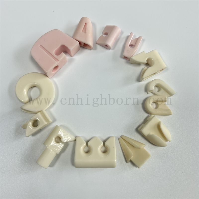 Dostosowane 99,5% AL2O3 Tekstylna ceramiczna glinica ceramiczny przewodnik