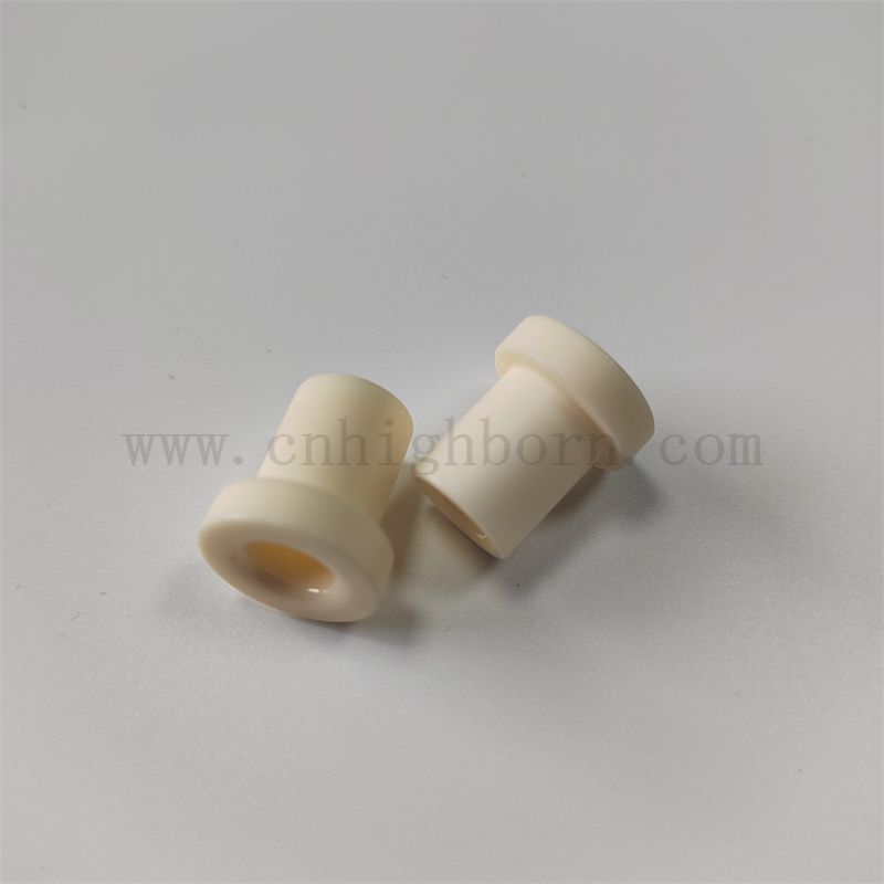 Odporne na zużycie białego przewodnika z drutu tekstylnego aluminium tlenku ceramicznego cieni do oczu 