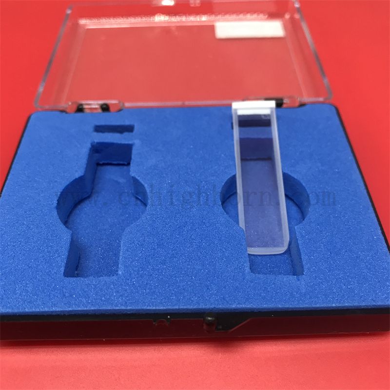Laboratoryjne UV 1 mm Długość ścieżki Kwarc kuweta 0,35 ml optyczna szklana komórka szklana