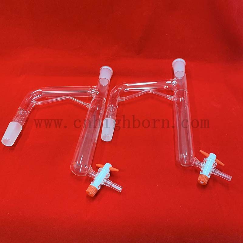 Przezroczysty, dostosowany kształt Spione kwarcowe szklane instrument laboratoryjny