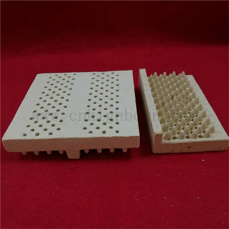 Piln o wysokiej temperaturze nośnik kordierytu Mullite ceramiczny filar piec Piestnik pieca