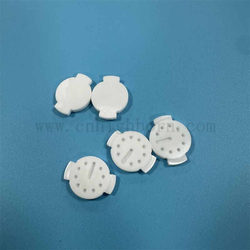 Lustro Polishing Zirconia Nieregularna część Stabilizowana płytka ceramiczna ZRO2 ZRO2