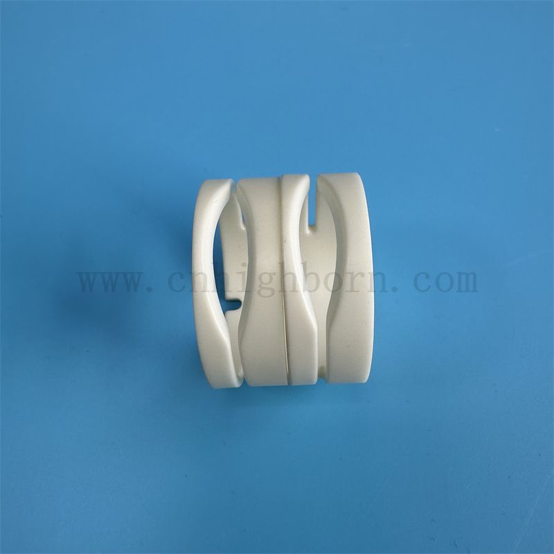 Dostosowane polerowane odporne na zużycie AL2O3 Spinning Machinery Accessories Alumina Tekstile Ceramic Guide