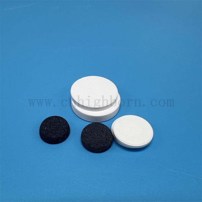 Izolator porowaty krzemowa płyta filtracyjna z węglikiem glinu ceramiczne krążki filtracji powietrza