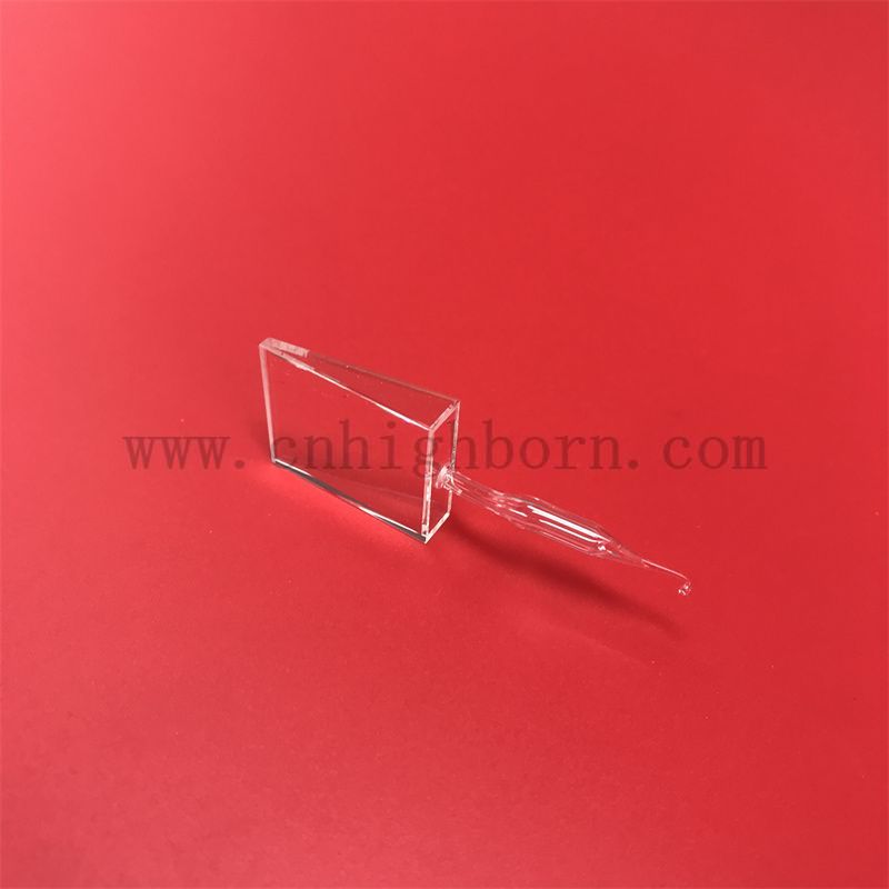 Kuwetka przepływu kwarcowego UV