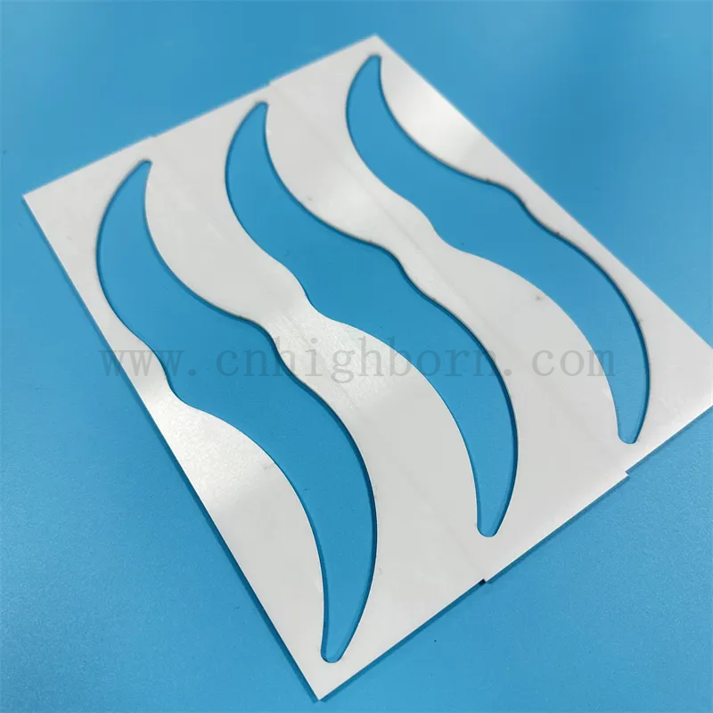 Dostosowywany wysoki precyzyjna odporność na zużycie ceramiczna zro2 Kawałka laserowa tnąca płyta cyrkonowa