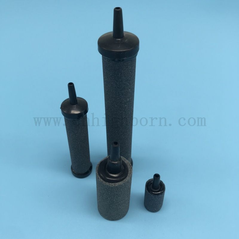  Niestandardowy szary kolor Aquarium Cylinder Square kolumna bąbelkowa