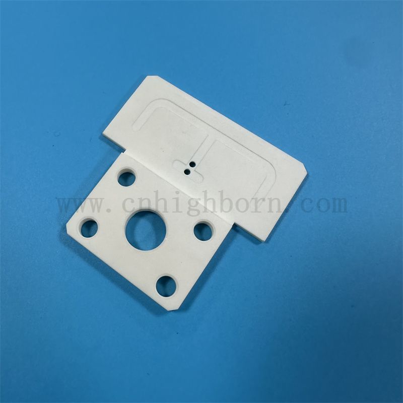 Wysoka temperatura 95% 99% AL2O3 Ceramiczna część aluminiowa arkusz ceramiczny