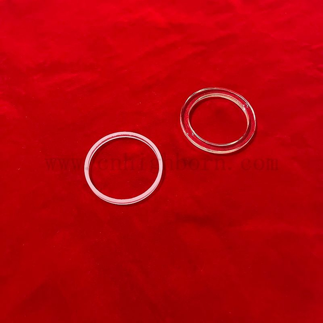 Wysokiej jakości czysty kołnierz kwarcu szlifowania do dostosowywania figur