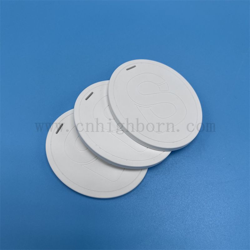 Dostosowane pojedyncze logo gips aromat wisząca ceramiczna ceramiczna część zapachowa część zapachowa