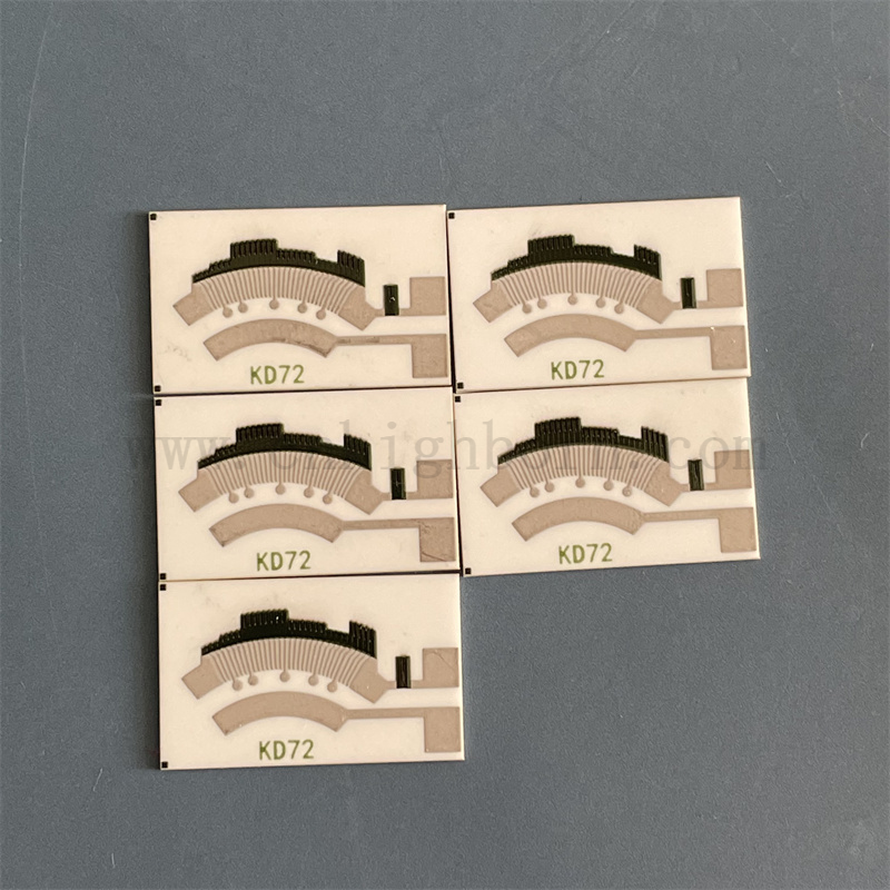 Stabilność oporności detektor detektor na poziomie motoryzacyjnym gęste folia opornik na podłoże