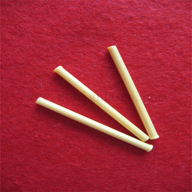 Żółty kolor magnezji częściowo stabilizowany cyrkon (Mg - PSZ Bar) Ceramiczny pręt izolacyjny