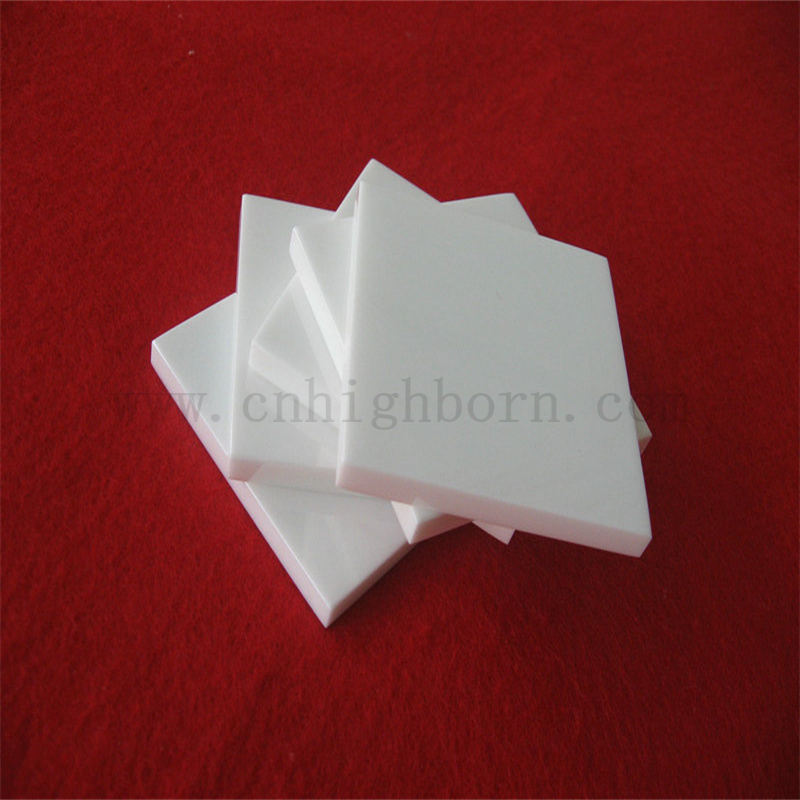 Wypolerowane powierzchniowe białe kolor stabilizowany Zro2 arkusz cyrkonu płytka ceramiczna