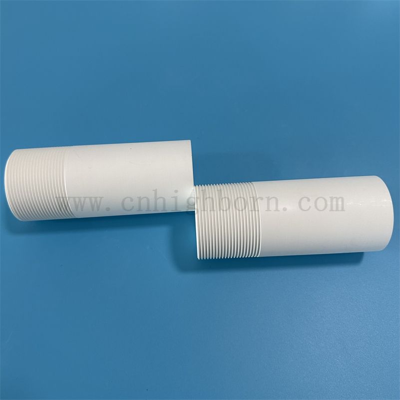 Dostosowane gorące wciśnięte sześciokątne BN Bor azotek ceramiczne części strukturalne BN Nić rurki