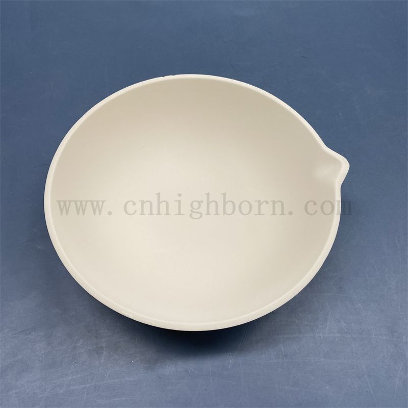 Lab AL2O3 Ceramiczne parowanie potrawy porcelanowe glinu