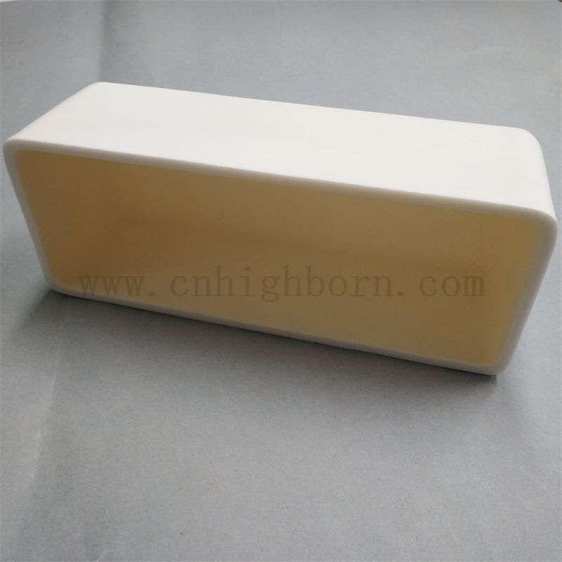 Odporność na wysoką temperaturę AL2O3 Ceramiczna łódź spalania aluminiowa porcelanowa topnienie tygla