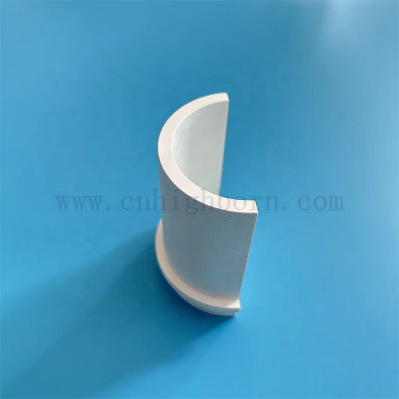 Izolator azotek boru nieregularny część Wysoka przewodność cieplna BN Ceramiczna półka/rura