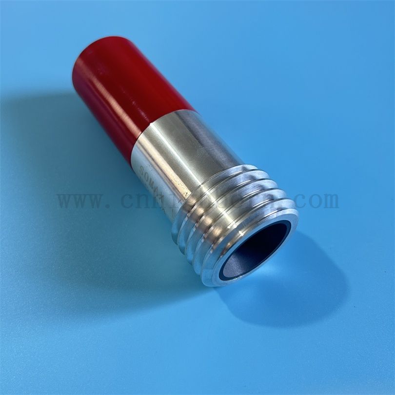 Dysza w całości zestawy dysza węglika krzemowa z zamykaniem metalowym 