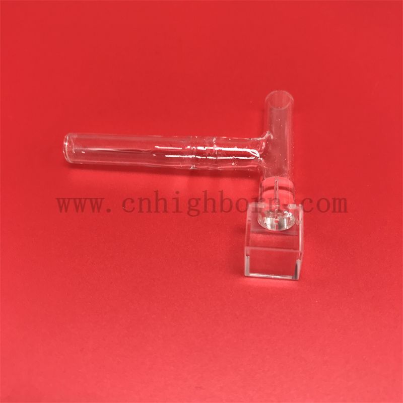 Wysoka transmisja przezroczystą, spersonalizowaną krzemionką kwarcową komórki przepływowej