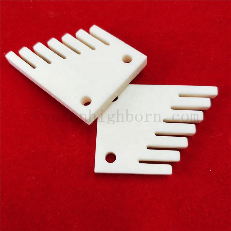 Precyzyjne 95% 99% AL2O3 Alumina Ceramiczna Przewodnik po przemyśle tekstylnym