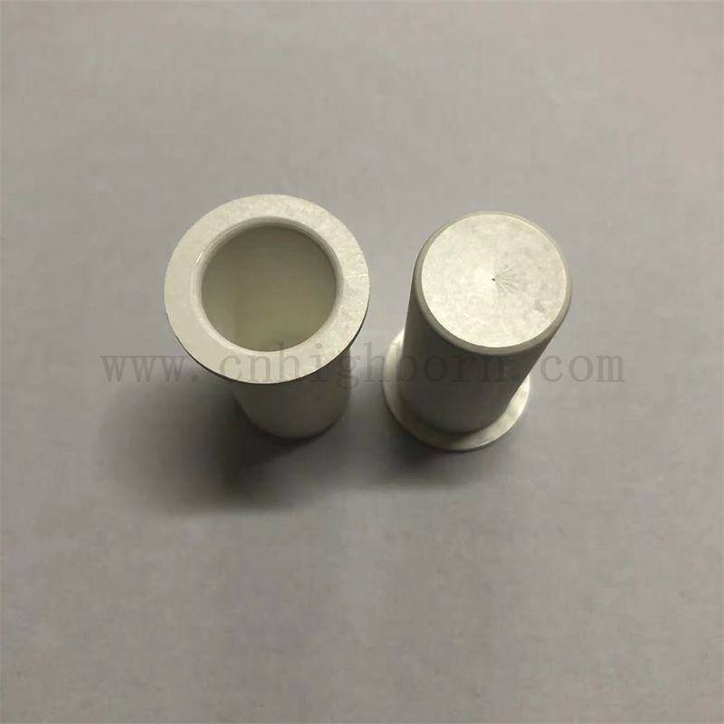 Dostosowany doskonałą odporność na korozję azotek boru tygły bn ceramiczne kubek do topnienia