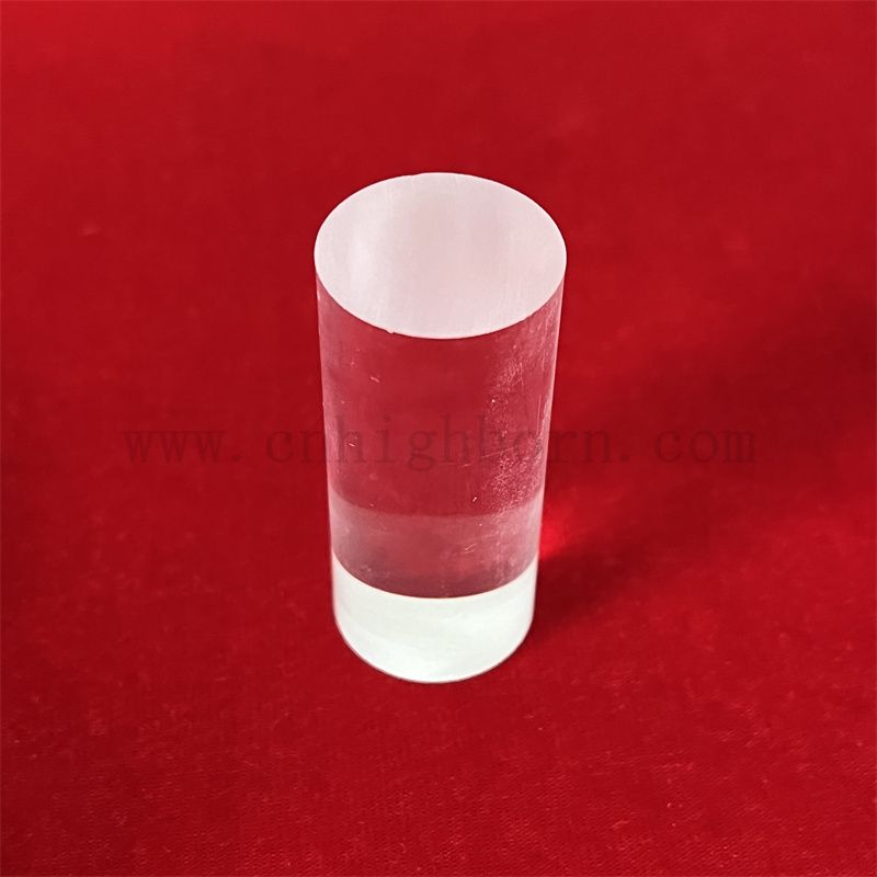 Odporność na ciepło przezroczysty okrągły kwarcowy pręt z krzemionką