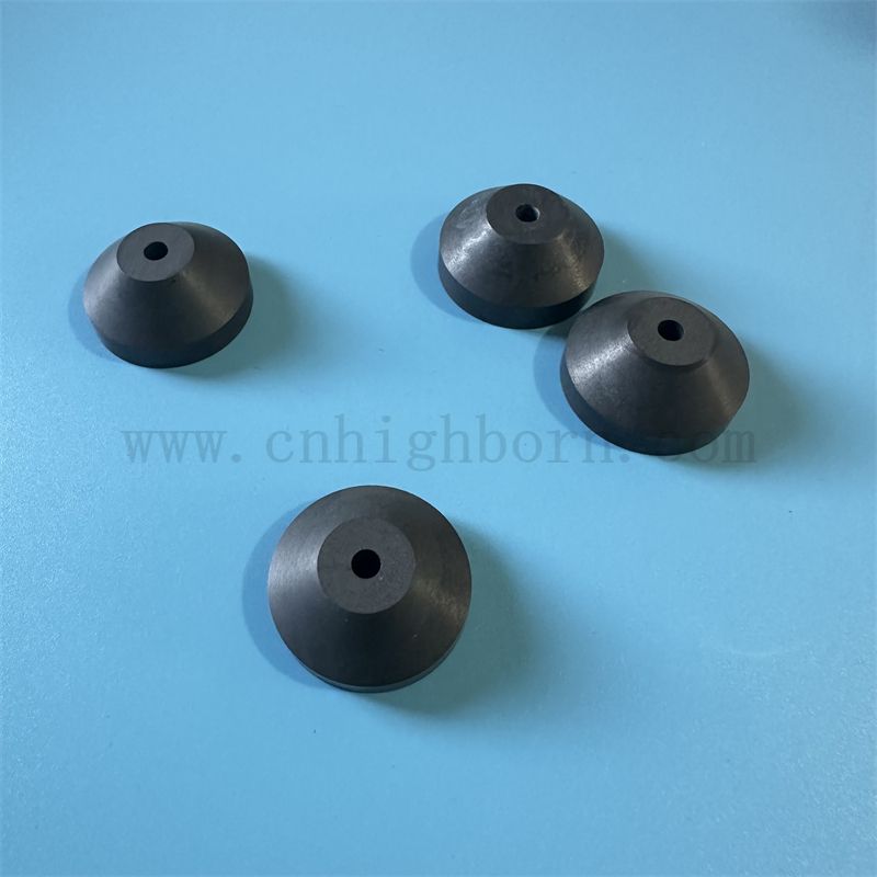 Izolator boru węgliku nieregularna piaska dysza mostka B4C Ceramic Bush