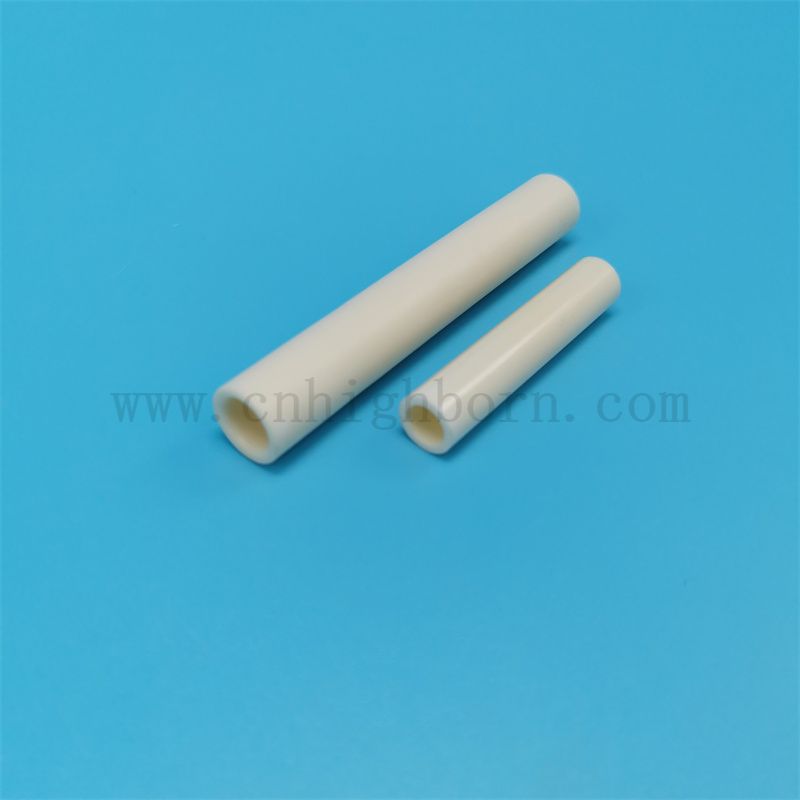 Polerowanie tlenku glinu 95% 99% AL2O3 Tekstylna rurka ceramiczna