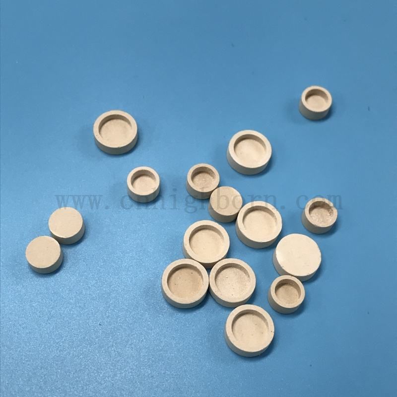 Dostosowany ogniotrwały ceramiczny mały tygiel z tlenku magnezu, kubek MgO