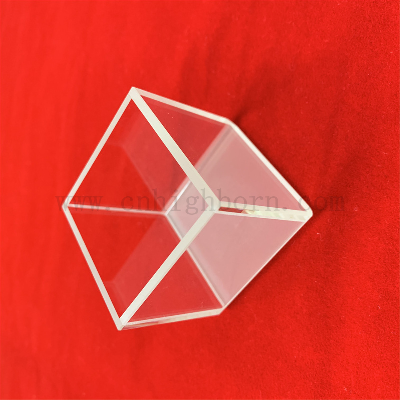 Laboratoryjne szklane towary przezroczyste kwarcowe komórki przepływowe widzialny spektrofotometr Lovibond kwarc szklana kuwetka