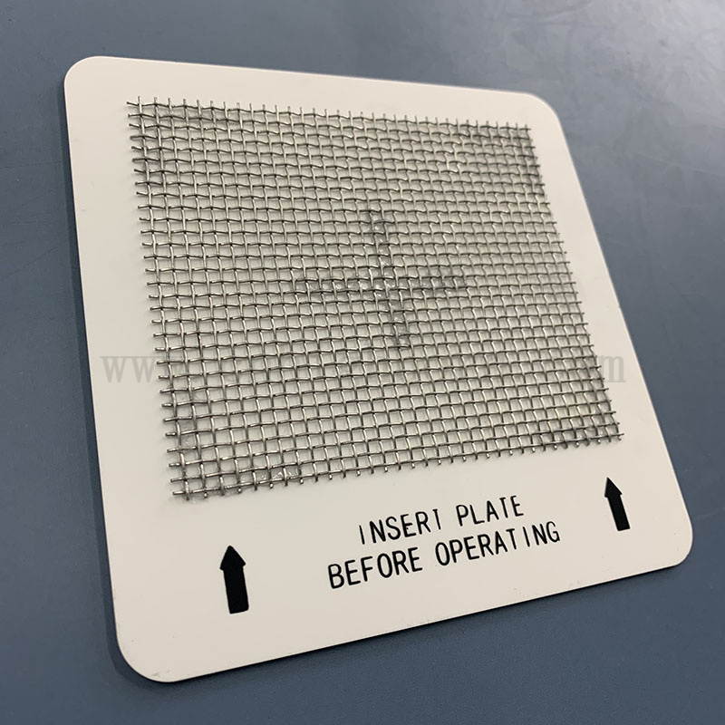  4,5 cala ozonowa ceramiczna płytka ozonowa z siatką ze stali nierdzewnej do generatora ozonu w powietrzu świeższym 